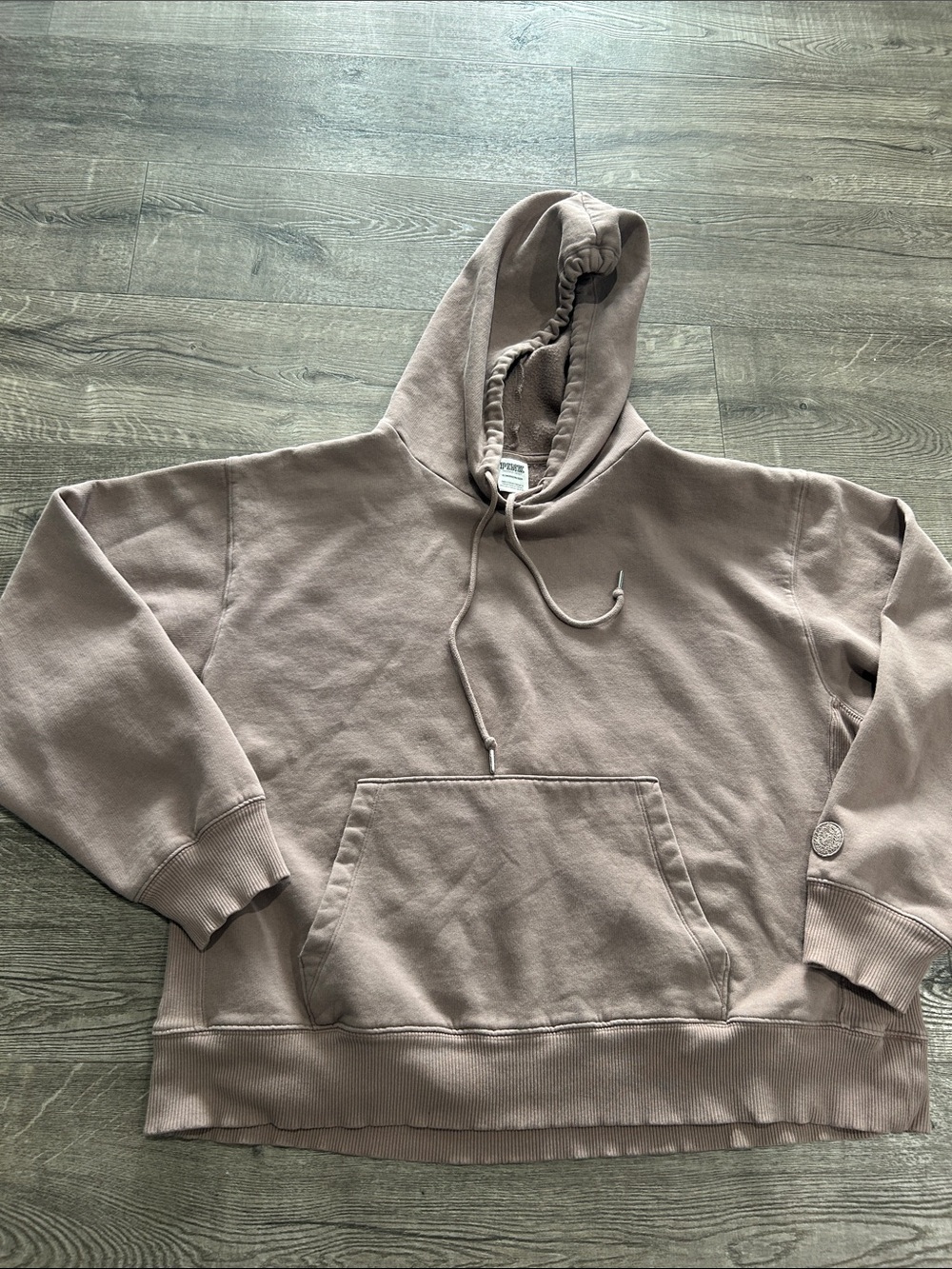Victoria’s Secret pull over hoodie mauve xl